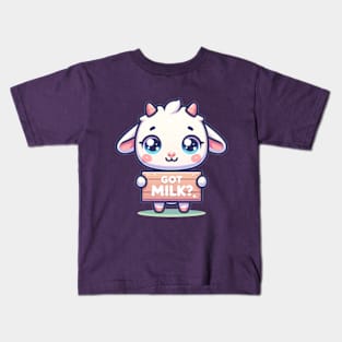 Goat: Got Milk? Kids T-Shirt